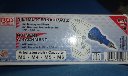 Bgs 407 nietmutternaufsatz - bgs,