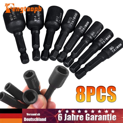 Zoll sechskantschaft - 1/4,