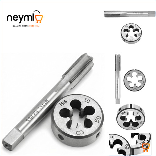 Qwork gewindebohrer m14x1 0mm - qwork, m14x1.0mm